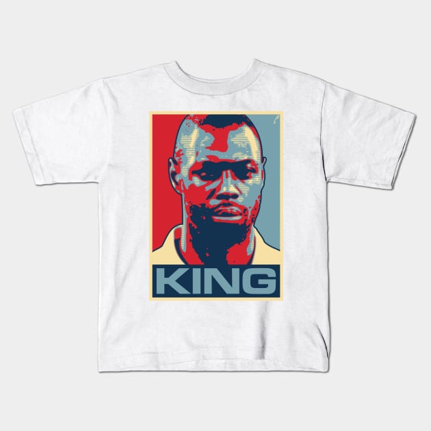 King Kids T-Shirt by DAFTFISH